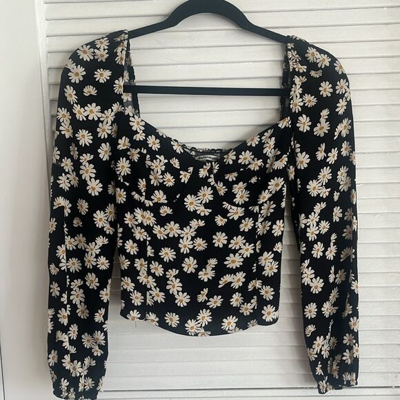 Reformation Daisy Print‎ Blouse - Picture 4 of 6